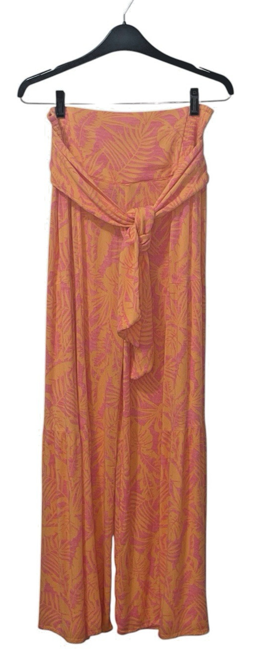 Boho Chic Wide Leg Pants Flowy Festival Palazzo Hippie Lounge Beach Dopamine Sm